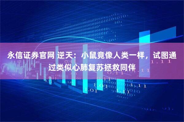 永信证券官网 逆天：小鼠竟像人类一样，试图通过类似心肺复苏拯救同伴